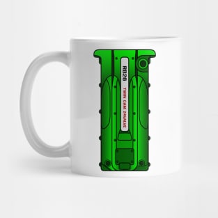 Green RB26 Mug